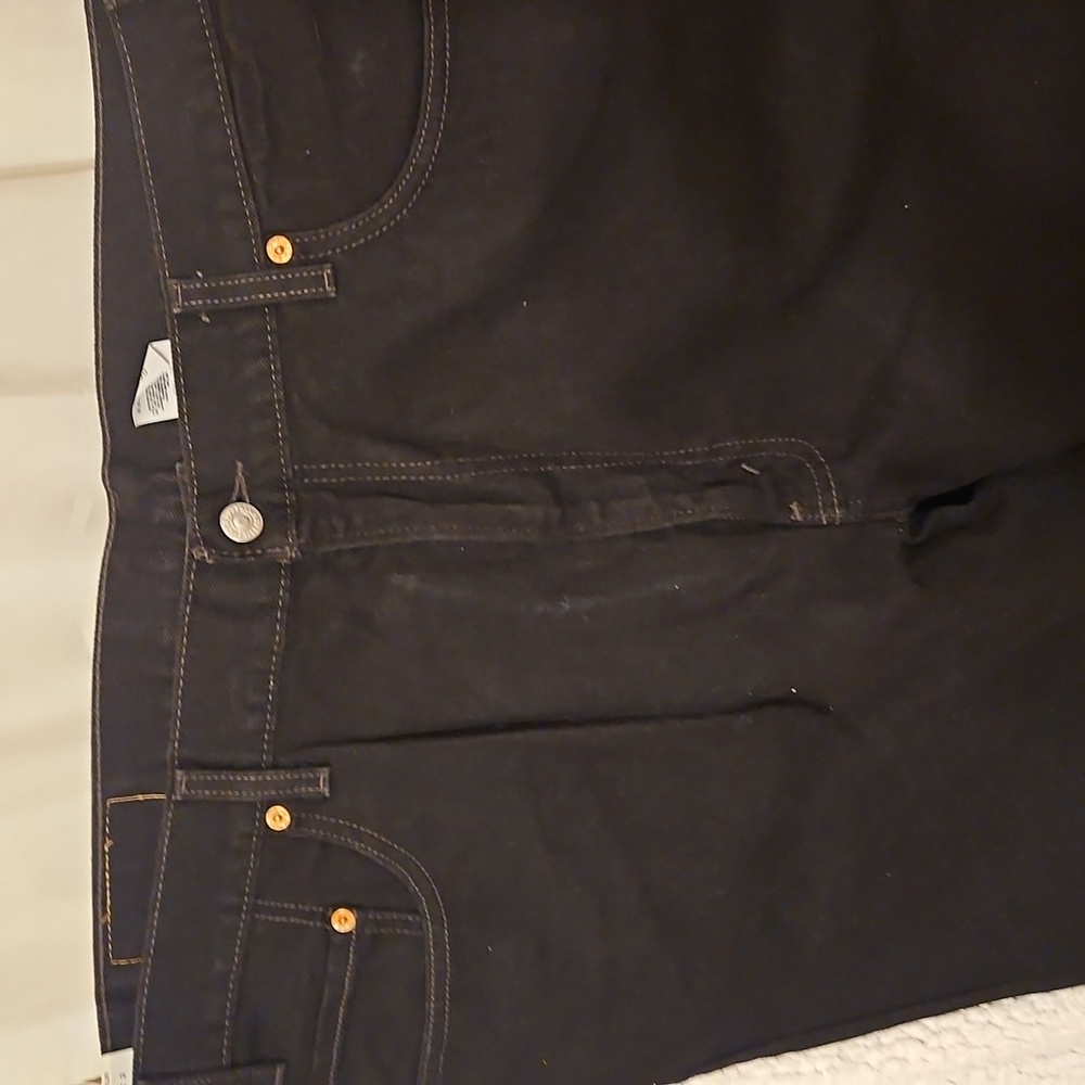 NWT Levi's 550 Relaxed Fit Black Jeans - Picture 4 of 4